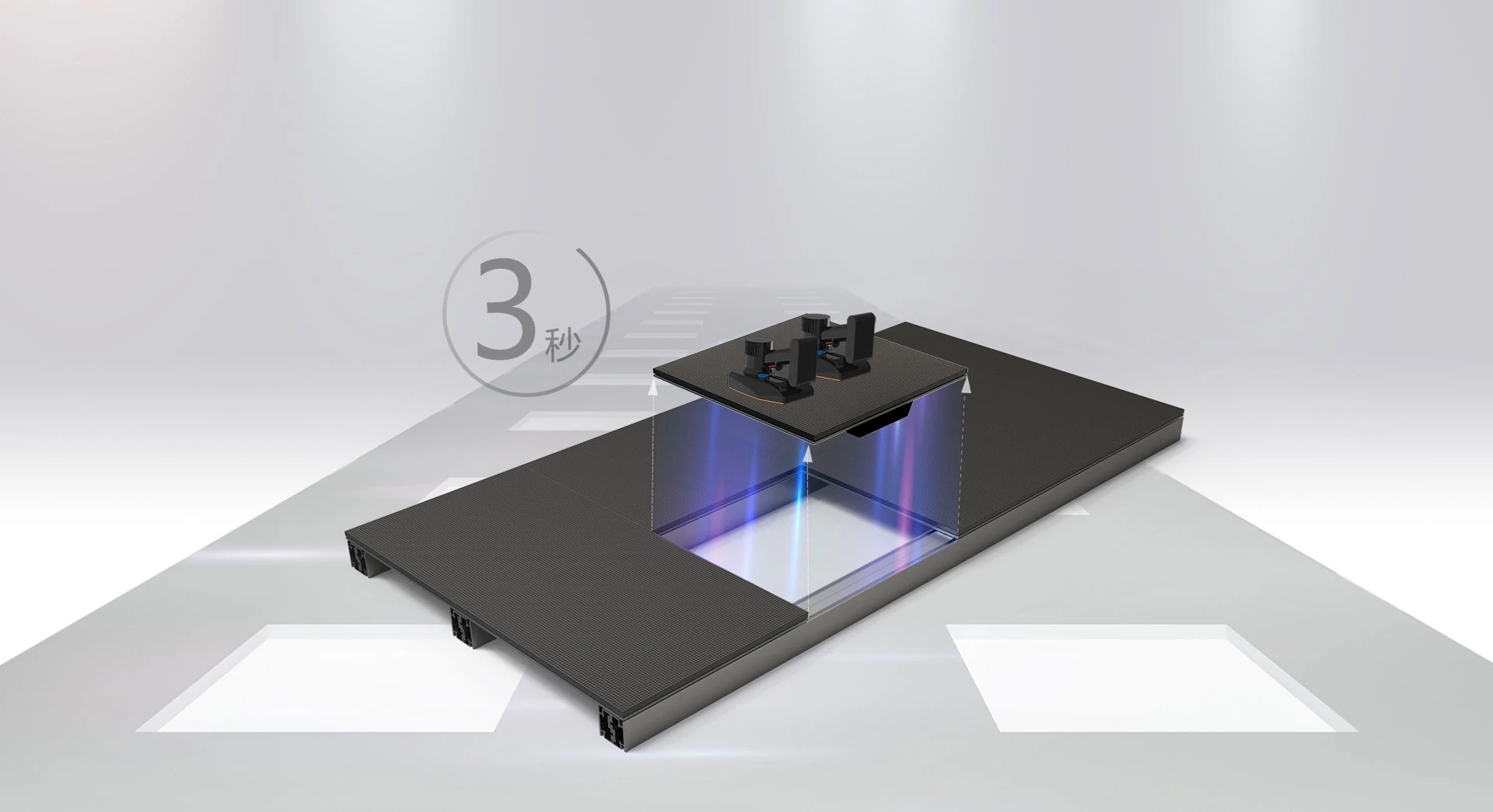Simple and Fast Installation Floor LED